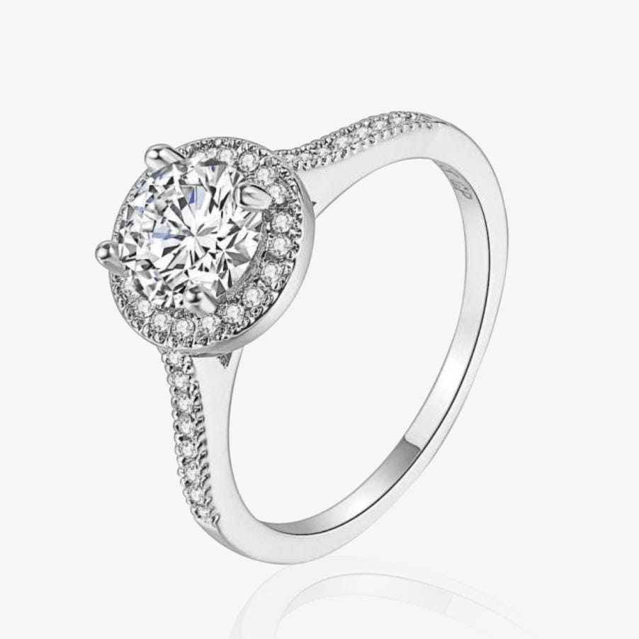The Elizabeth Halo Ring